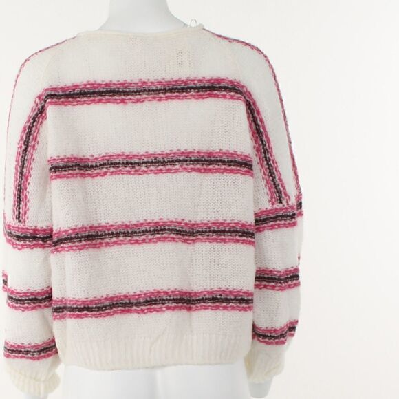 Free People Women's Hockley Alpaca-Blend Striped Sweater - Picture 4 of 5